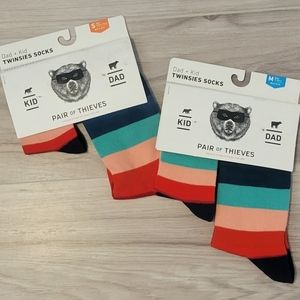 Dad and Kid Twinsies Socks
